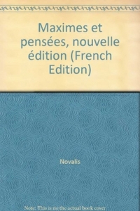 Maximes et pensées