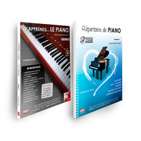 OFFRE DUO - J'APPRENDS LE PIANO - VOL 2 + REPERTOIRE DE PIANO - VOL 2