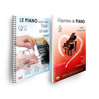 OFFRE DUO - LE PIANO POUR LES 9/15 ANS - VOL 1 + REPERTOIRE DE PIANO - VOL 1