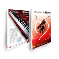 OFFRE DUO - J'APPRENDS LE PIANO - VOL 1 + REPERTOIRE DE PIANO - VOL 1