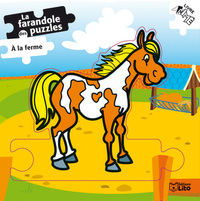 LA FARANDOLE DES PUZZLES : A LA FERME