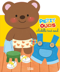 LIVRE PETIT OURS HABILLE SEUL