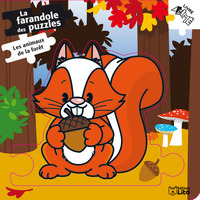 LA FARANDOLE DES PUZZLES : LES ANIMAUX DE LA FORET