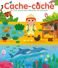 LIVRE CACHE-CACHE ANIMAUX