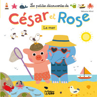 LIVRE DECOUV CESAR ROSE LA MER