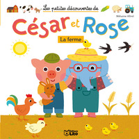 LIVRE DECOUV CESAR ROSE FERME