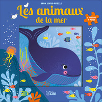 Les animaux de la mer - 5 puzzles, 9 pièces