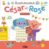 LIVRE DECOUV CESAR ROSE MAISON