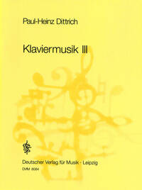 KLAVIERMUSIK III PIANO