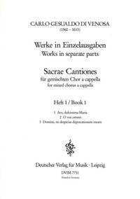 SACRAE CANTIONES 1
