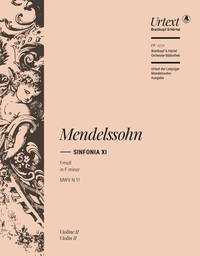 SINFONIA XI F-MOLL MUSIQUE D'ENSEMBLE