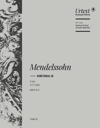 SINFONIA IX C-DUR MUSIQUE D'ENSEMBLE