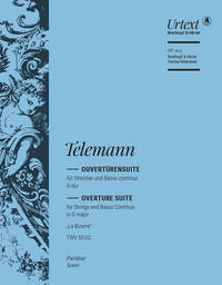 OUVERTURENSUITE G-DUR BIZARRE MUSIQUE D'ENSEMBLE