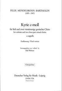 KYRIE C-MOLL