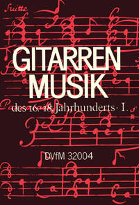 GITARRENMUSIK DES 16.-18.JHD.1 GUITARE