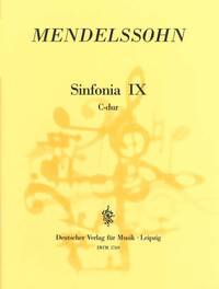 SINFONIA IX C-DUR MUSIQUE D'ENSEMBLE