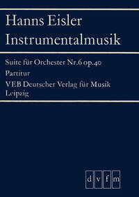 SUITE NR. 6 OP. 40 ORCHESTRE
