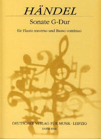 SONATE G-DUR HWV363B