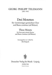 DREI MOTETTEN