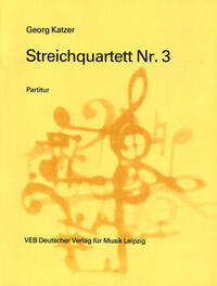 STREICHQUARTETT NR. 3 MUSIQUE D'ENSEMBLE
