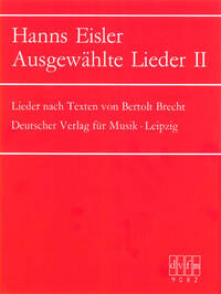 AUSGEWAHLTE LIEDER 2 CHANT