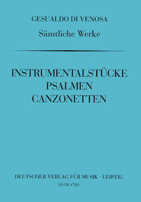 GA X: INSTR.STUCKE,PSALMEN,ETC