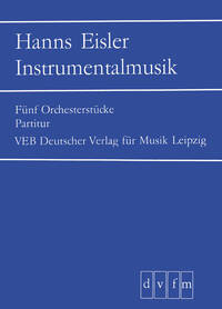 FUNF ORCHESTERSTUCKE ORCHESTRE