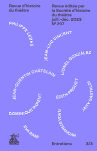 PAROLES ET ECRITS DE L'ACTEUR, ENTRETIENS 3/3 - VOL03