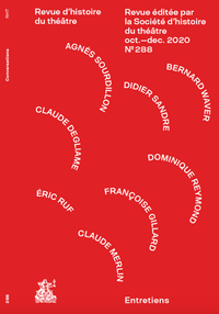 PAROLES ET ECRITS DE L'ACTEUR, ENTRETIENS 1/3 - VOL01