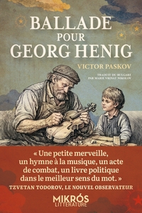 BALLADE POUR GEORG HENIG