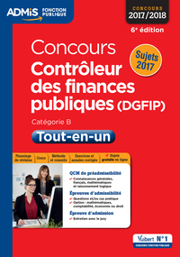 Concours Contrôleur des Finances publiques (DGFIP) - Catégorie B - Tout-en-un