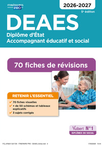 DEAES - 70 Fiches de révisions