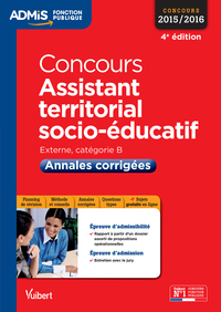 Concours Assistant territorial socio-éducatif - Catégorie B - Annales corrigées - Entraînements