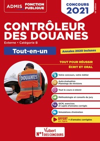 Concours Contrôleur des douanes - Catégorie B - Tout-en-un