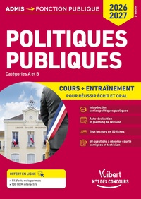 POLITIQUES PUBLIQUES - CATEGORIES A ET B - CONCOURS 2026-2027