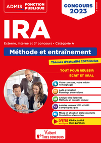 Concours IRA - Catégorie A - Méthode et entraînement