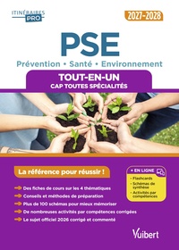 PSE - PREVENTION SANTE ENVIRONNEMENT - CAP TOUTES SPECIALITES 2027-2028 - TOUT-EN-UN - FICHES DE COU