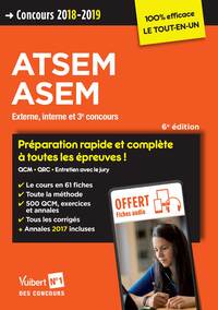 Concours ATSEM et ASEM - Catégorie C - Préparation complète et rapide à toutes les épreuves