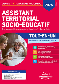 Concours Assistant territorial socio-éducatif 2026-2027 - Tout-en-un