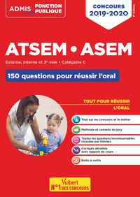 Concours ATSEM ASEM - Les 150 questions pour réussir l'oral