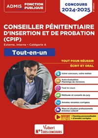 Concours Conseiller pénitentiaire d'insertion et de probation (CPIP) - Catégorie A - Tout-en-un