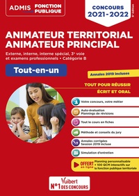 Concours Animateur territorial et Animateur principal - Catégorie B - Tout-en-un