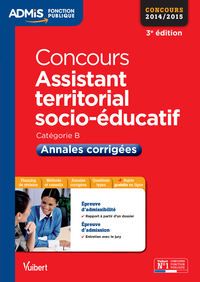 Concours Assistant territorial socio-éducatif - Annales corrigées - Catégorie B - Admis