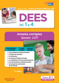 DEES - Épreuves de certification DC 1 à 4 - Annales corrigées