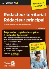 Concours Rédacteur territorial et Rédacteur principal - Catégorie B - Préparation rapide et complète à toutes les épreuves