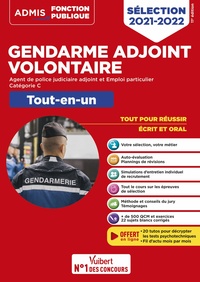 Gendarme adjoint volontaire - GAV APJA et GAV EP - Catégorie C - Tout-en-un - 20 tutos offerts