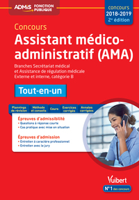 Concours Assistant médico-administratif - Tout-en-un - Catégorie B