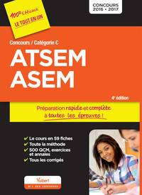 Concours ATSEM et ASEM - Catégorie C - Préparation complète et rapide à toutes les épreuves