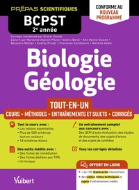 BIOLOGIE-GEOLOGIE BCPST 2E ANNEE - TOUT-EN-UN - CONFORME AU NOUVEAU PROGRAMME - COURS - SCHEMAS-BILA