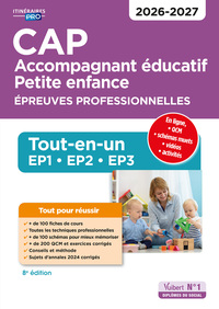 CAP Accompagnant éducatif Petite enfance - Épreuves professionnelles - EP1, EP2 et EP3